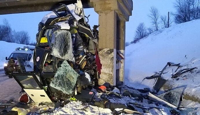 Смертельна ДТП у Росії: правоохоронці уточнили кількість жертв