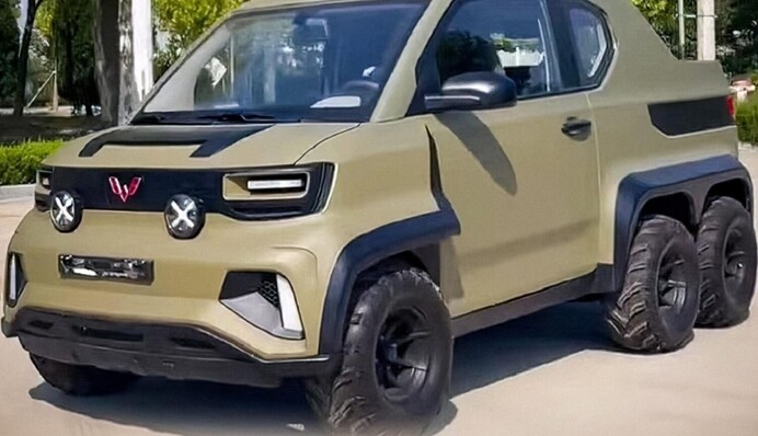 У Китаї презентували найменший у світі 6-колісний електрокар: фото та ціна