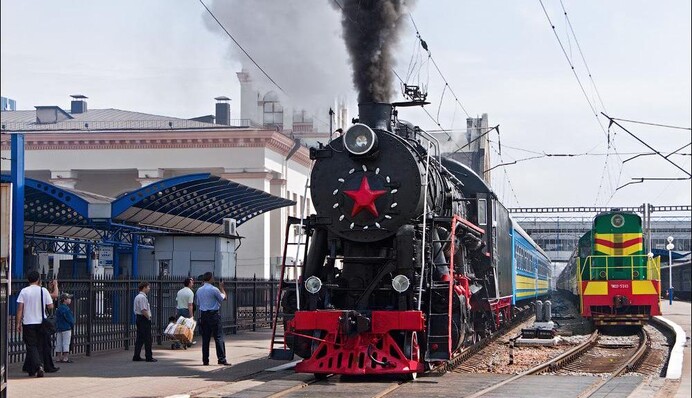 На праздничные выходные в Киеве будет курсировать рождественский поезд