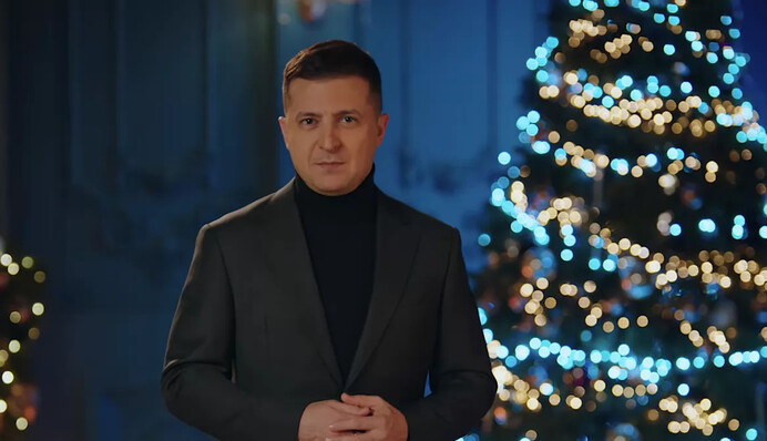 Зеленський привітав українців із різдвяними святами: про що говорив