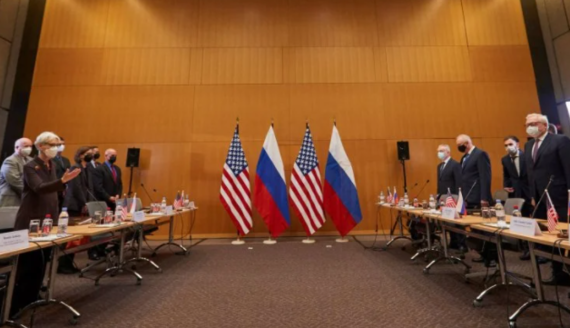 The first video of the US-Russian negotiations in Geneva appeared