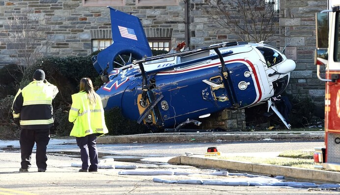 ​Дивом змогли врятуватися: У США розбився вертоліт швидкої допомоги з немовлям на борту
