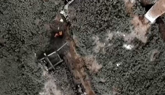 Ворог має боятися: з'явилося відео точного удару по позиції бойовиків на Донбасі