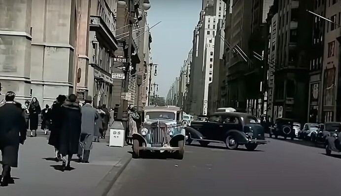 На чому їздили у Нью-Йорку у 1930-х роках: унікальне архівне відео з елітними авто