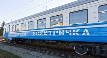 В Киеве отменили часть рейсов в городской электрички