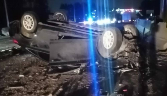 На трасі Київ-Одеса сталася серйозна ДТП із переворотом: фото