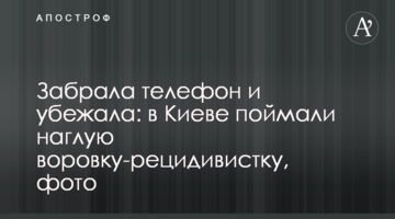 Забрала телефон і втекла: у Києві впіймали зухвалу злодійку-рецидивістку, фото