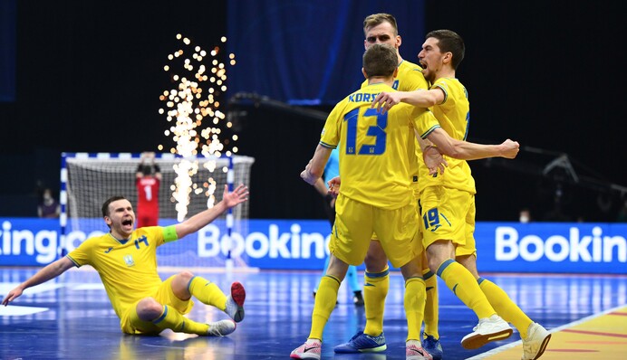 Впереди матч с Россией? Сборная Украины вышла в полуфинал чемпионата Европы по футзалу