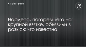 Нардепа, погоревшего на крупной взятке, объявили в розыск: что известно