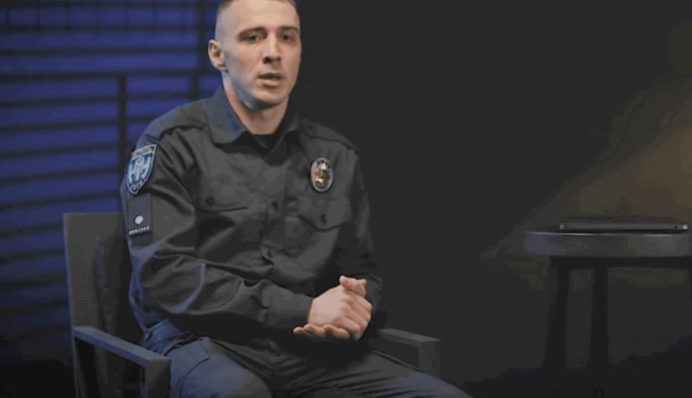 ДБР викликало на допит патрульного, який зняв на відео 
