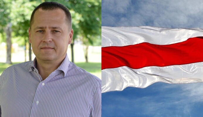 В Минске пожаловались на БЧБ-флаг в Днепре: Филатов дал режиму в Беларуси резкий ответ