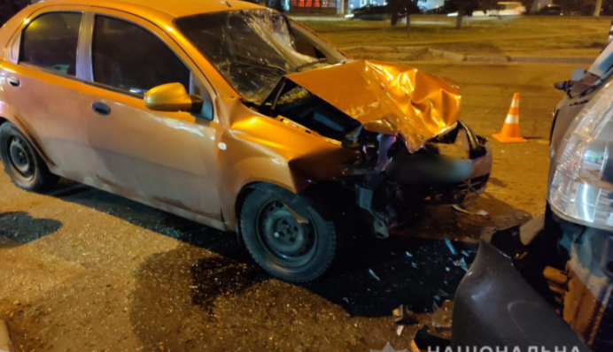 В Одессе неадекват сбил ребенка и протаранил три авто: фото