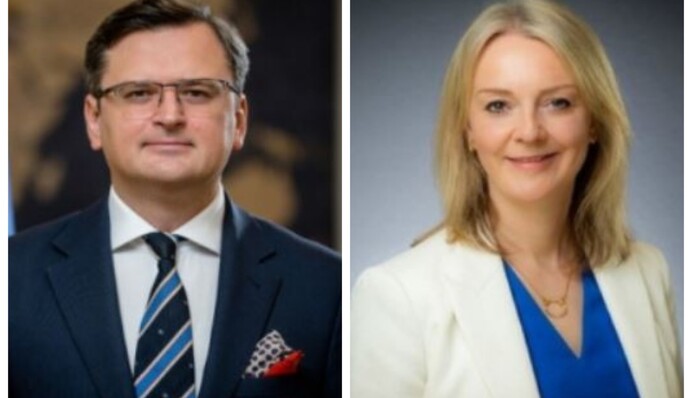 Брифінг Дмитра Кулеби та Ліз Трасс: онлайн-трансляція