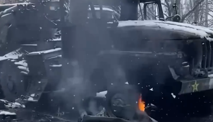 Так Харьков встречает врага: в сети показали разбитые российские 