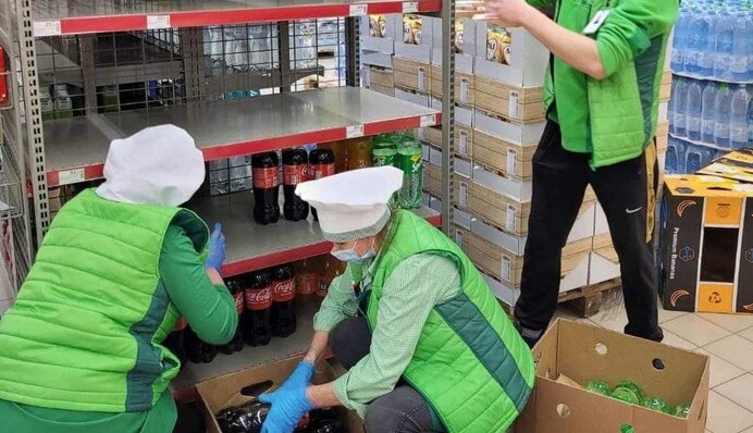 Украинские супермаркеты объявили 