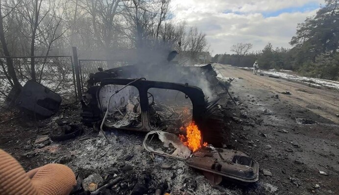 ЗСУ контратакували на Луганщині: загін окупантів розбито, три БМП знищено