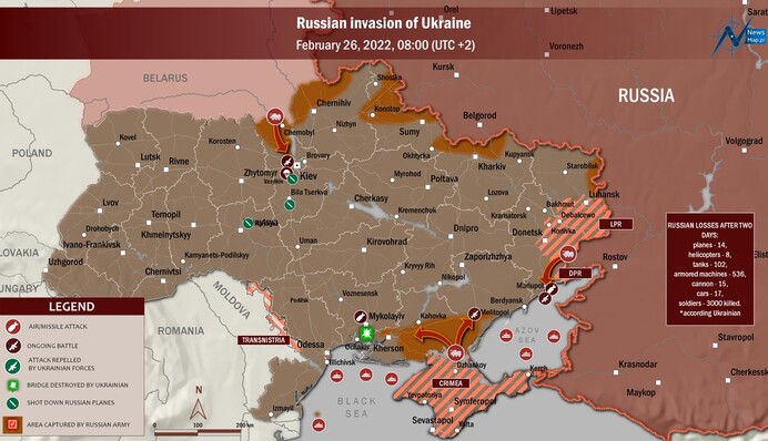 Не все відповідає реальності: як правильно аналізувати мапи вторгнення Росії в Україну