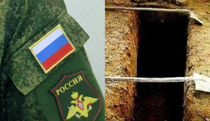 Российские генералы отказываются забирать убитых солдат: жители хоронят тела в братских могилах