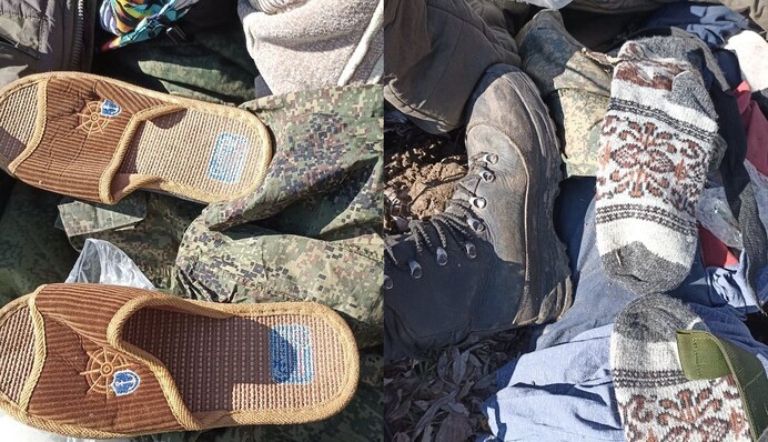 Шкарпетки, капці та кухонний комбайн: що російські мародери забирали у мирних українців, фото