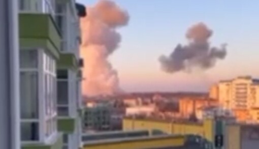 Вслед за Днепром и Луцком оккупанты обстреляли Ивано-Франковск, видео