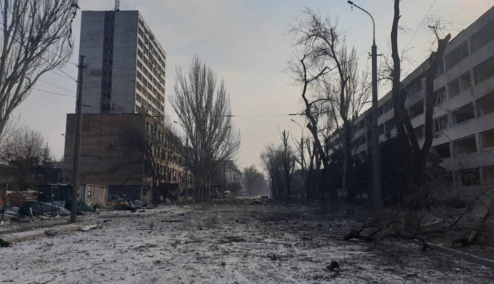 Оккупанты уничтожают население 