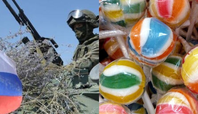 Російський солдат смоктатиме: у РФ дітей зобов'язали здати продукти для окупантів
