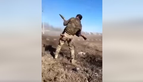 Чеченські добровольці воюють із окупантами під Києвом: відео запеклого бою