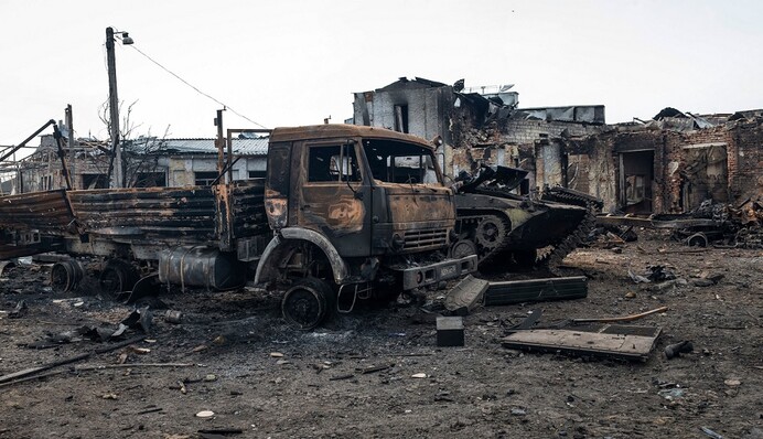 Во что оккупанты превратили Тростянец: фото из освобожденного города