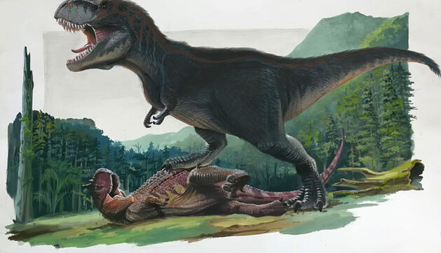 Ученые смогли объяснить происхождение маленьких лап у тираннозавра