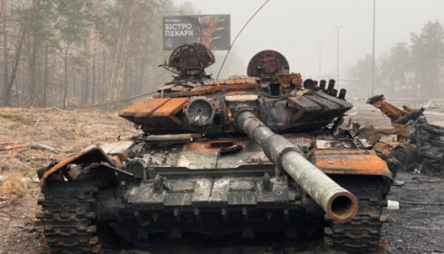 Много горя натворили и были сожжены: фото разгромленных орков в селе под Киевом