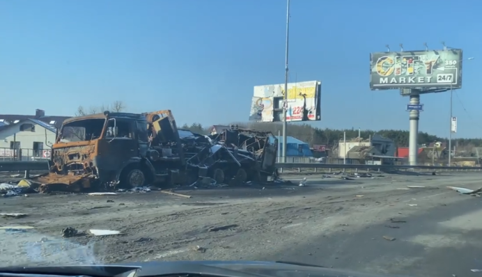 Не город, а сплошная рана: страшное видео из освобожденного от 