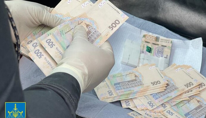 Под Львовом чиновника поймали на продаже гуманитарки: фото