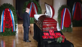 Провів на концерт Кобзона: Путін приїхав попрощатися з Жириновським, відео