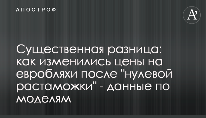 Істотна різниця: як змінилися ціни на євробляхи після 