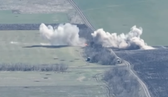 Українські бійці рознесли мінометну батарею росіян: відео потужного удару