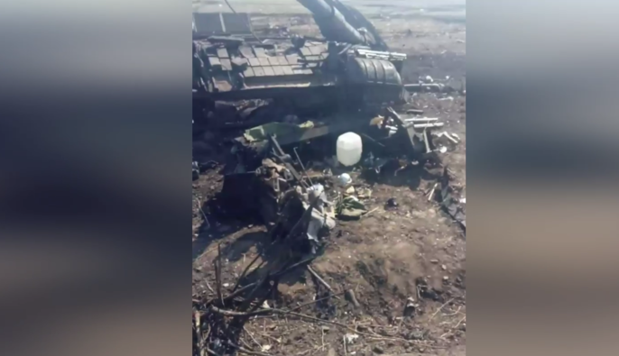 Житомирские десантники уничтожили пять танков оккупантов: видео