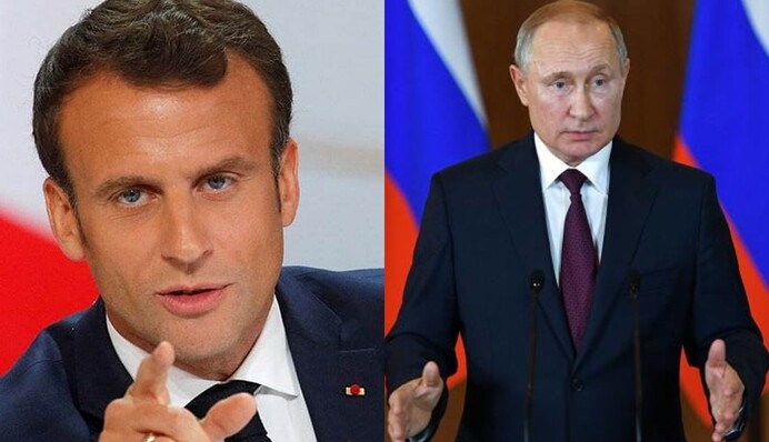 Макрон: діалог з Путіним зайшов у глухий кут після Бучанської різанини