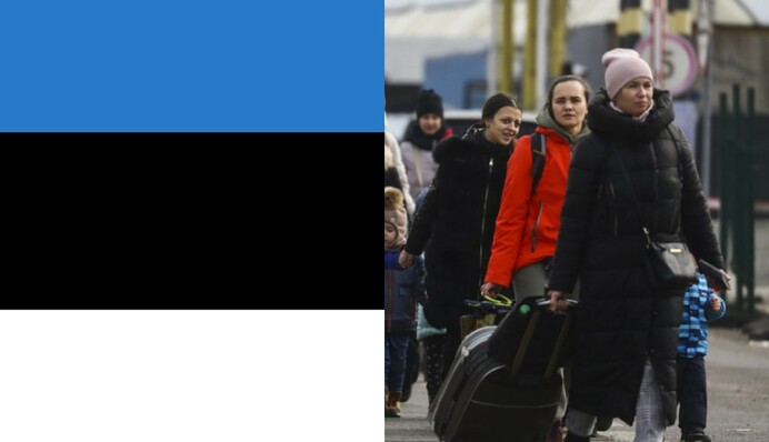 Виїзд українських біженців до Естонії: як зареєструватися на кордоні