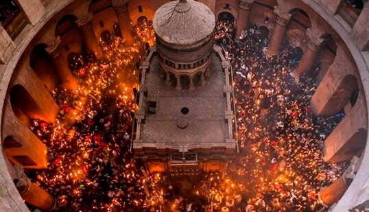 Сходження Благодатного вогню в Єрусалимі 2022: онлайн-трансляція