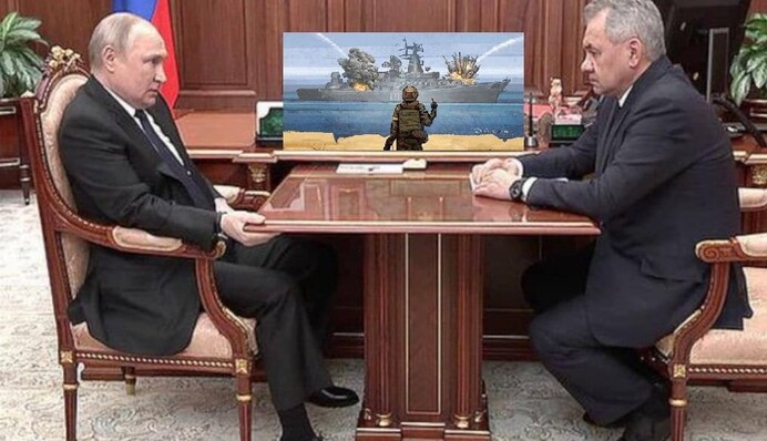 Попробуй их достать: ажиотаж с маркой про русский военный корабль высмеяли меткими карикатурами