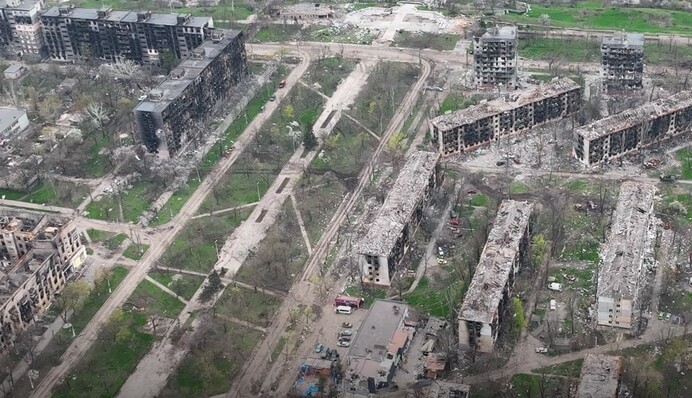 Бог бачить Маріуполь зверху: 