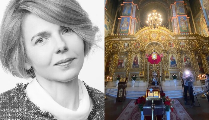 У Києві попрощалися з журналісткою, яка загинула під час ракетного удару: фото