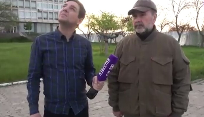 Съемка пропагандистского сюжета пошла не по плану: захваченный мэр Херсона испортил 