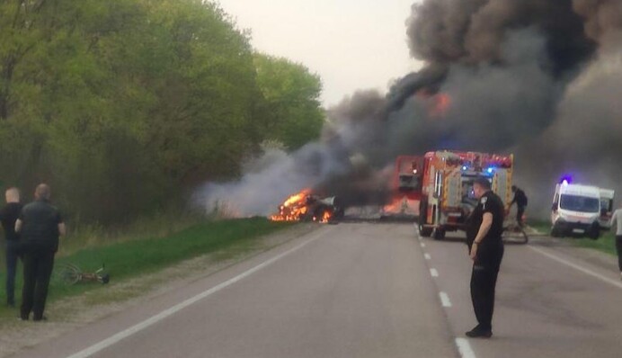 Смертельна ДТП під Рівним: поліція встановила особи всіх 38 учасників