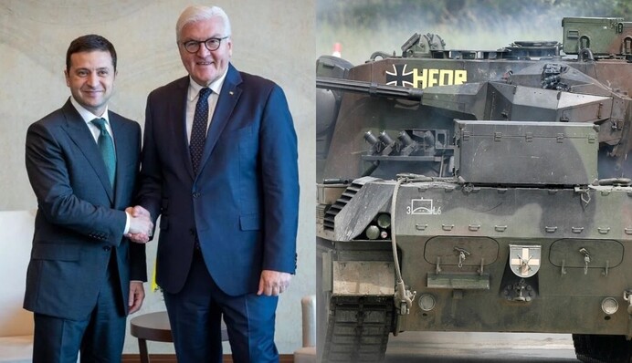 Перші результати розмови Зеленського та Штайнмайєра: Німеччина дасть Україні важке озброєння