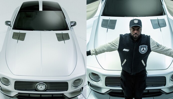 Mercedes та зірка хіп-хопу will.i.am представили шокуючий концепт купе AMG: опубліковані фото