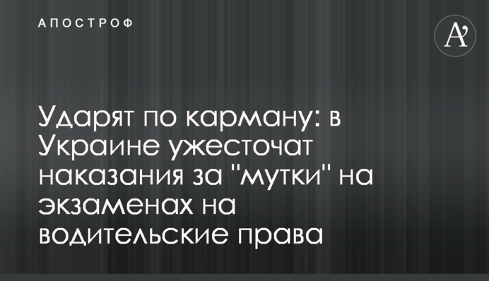 Вдарять по кишені: в Україні посилять покарання за 
