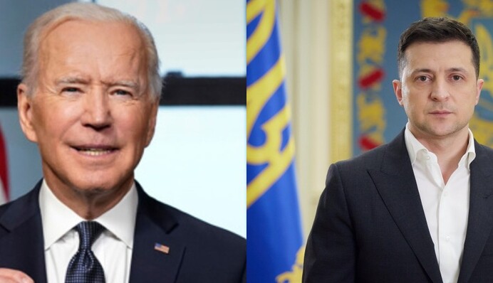 Зеленский поблагодарил Байдена за решение по ленд-лизу для Украины