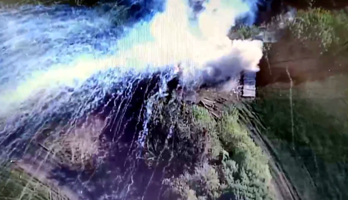 Ювелірна робота: десантники та піхота ЗСУ знищили позицію РСЗВ окупантів, відео