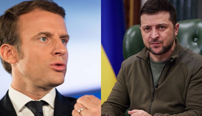 Зеленський поспілкувався з Макроном: яких тем торкнулися